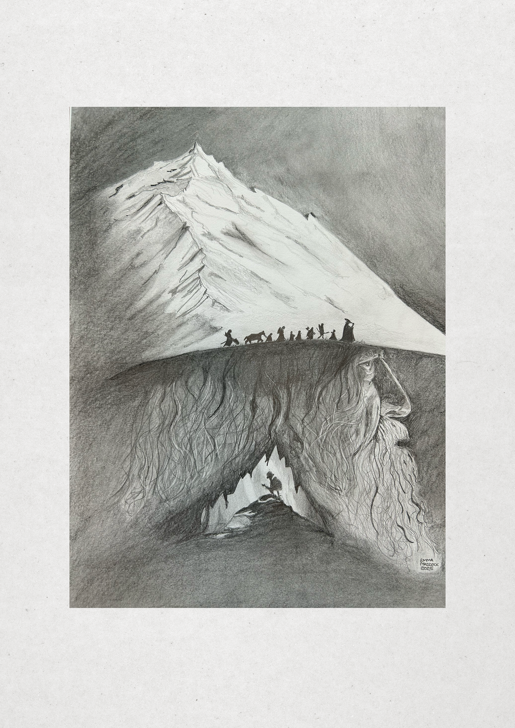 Gandalf, mountain.